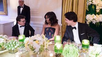 Photo numéro 16 de la galerie de photos Le premier ministre Trudeau et Mme Grégoire Trudeau prennent part à un souper officiel à la Maison-Blanche