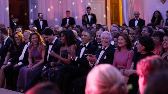Photo numéro 22 de la galerie de photos Le premier ministre Trudeau et Mme Grégoire Trudeau prennent part à un souper officiel à la Maison-Blanche