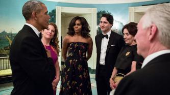 Photo numéro 27 de la galerie de photos Le premier ministre Trudeau et Mme Grégoire Trudeau prennent part à un souper officiel à la Maison-Blanche