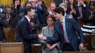 Photo number 1 from the photo gallery Prime Minister Justin Trudeau attends the Budget Speech delivered by the Minister of Finance in the House of Commons