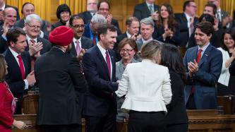 Photo number 4 from the photo gallery Prime Minister Justin Trudeau attends the Budget Speech delivered by the Minister of Finance in the House of Commons