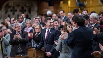 Photo number 7 from the photo gallery Prime Minister Justin Trudeau attends the Budget Speech delivered by the Minister of Finance in the House of Commons