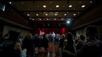 Photo number 3 from the photo gallery Prime Minister Justin Trudeau speaks with students at New York University