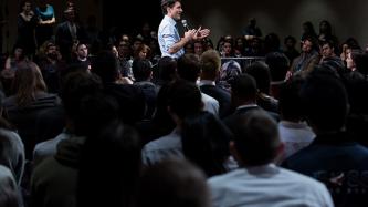 Photo number 6 from the photo gallery Prime Minister Justin Trudeau speaks with students at New York University