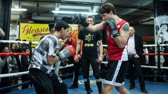 Photo number 5 from the photo gallery Prime Minister Justin Trudeau works out at Gleason's Gym in New York