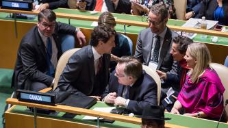 Photo number 4 from the photo gallery Prime Minister Justin Trudeau addresses the United Nations in New York City