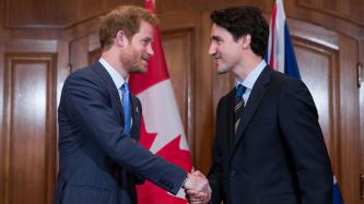 Photo number 2 from the photo gallery Prime Minister Justin Trudeau and His Royal Highness, Prince Harry of Wales, launch the 2017 Invictus Games in Toronto