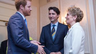 Photo number 5 from the photo gallery Prime Minister Justin Trudeau and His Royal Highness, Prince Harry of Wales, launch the 2017 Invictus Games in Toronto
