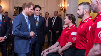 Photo number 7 from the photo gallery Prime Minister Justin Trudeau and His Royal Highness, Prince Harry of Wales, launch the 2017 Invictus Games in Toronto