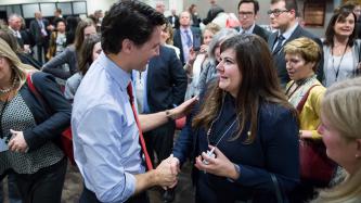 Photo number 2 from the photo gallery Prime Minister Justin Trudeau addresses stakeholders prior to a Global Fund announcement in Ottawa