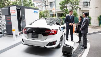 Photo number 5 from the photo gallery Prime Minister Justin Trudeau meets with Mr. Takahiro Hachigo, President of Honda Motor Co., Ltd.