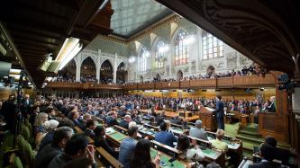 Photo number 4 from the photo gallery Prime Minister Justin Trudeau and President Barack Obama deliver addresses to Parliament of Canada