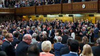 Photo number 7 from the photo gallery Prime Minister Justin Trudeau and President Barack Obama deliver addresses to Parliament of Canada