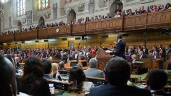Photo number 11 from the photo gallery Prime Minister Justin Trudeau and President Barack Obama deliver addresses to Parliament of Canada