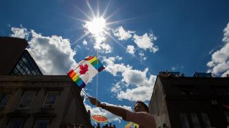 Photo number 1 from the photo gallery Prime Minister Justin Trudeau participates in the Toronto Pride Parade