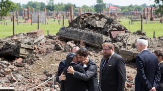 Prime Minister Justin Trudeau visits the Auschwitz-Birkenau State Museum in Oświęcim, Poland
