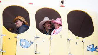 Photo number 2 from the photo gallery Prime Minister Justin Trudeau attends the 2016 Calgary Stampede