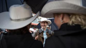 Photo number 3 from the photo gallery Prime Minister Justin Trudeau attends the 2016 Calgary Stampede