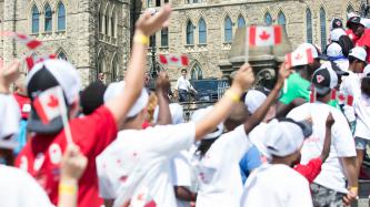 Photo number 3 from the photo gallery Prime Minister Justin Trudeau announces Rosie MacLennan as Canada's flag bearer at the 2016 Olympic Games in Rio de Janeiro