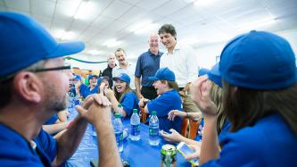 Photo number 3 from the photo gallery Prime Minister Justin Trudeau and MP Ken McDonald attend the Canada Summer Games in Conception Bay