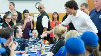 Photo number 4 from the photo gallery Prime Minister Justin Trudeau and MP Ken McDonald attend the Canada Summer Games in Conception Bay