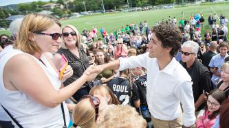 Photo number 5 from the photo gallery Prime Minister Justin Trudeau and MP Ken McDonald attend the Canada Summer Games in Conception Bay