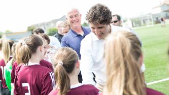 Photo number 7 from the photo gallery Prime Minister Justin Trudeau and MP Ken McDonald attend the Canada Summer Games in Conception Bay