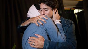Photo number 1 from the photo gallery Prime Minister Justin Trudeau  attends the Tragically Hip concert in Kingston