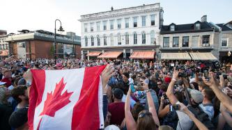 Photo number 9 from the photo gallery Prime Minister Justin Trudeau  attends the Tragically Hip concert in Kingston