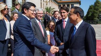 Photo number 13 from the photo gallery Prime Minister Justin Trudeau makes an official visit to China, Aug. 31