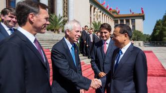 Photo number 14 from the photo gallery Prime Minister Justin Trudeau makes an official visit to China, Aug. 31