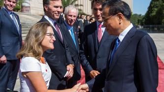 Photo number 18 from the photo gallery Prime Minister Justin Trudeau makes an official visit to China, Aug. 31
