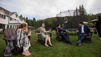Photo number 3 from the photo gallery Prime Minister Justin Trudeau and Sophie Grégoire Trudeau welcome Premier Li Keqiang and Mrs. Cheng Hong to Harrington Lake