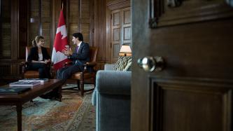 Photo number 2 from the photo gallery Prime Minister Justin Trudeau meets with actor and UN Women Goodwill Ambassador Emma Watson in Ottawa