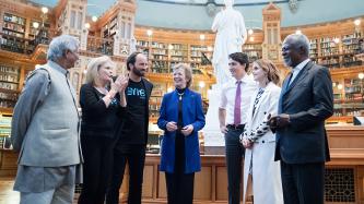 Photo number 5 from the photo gallery Prime Minister Justin Trudeau attends the opening ceremony for the One Young World Summit in Ottawa