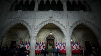 Photo number 13 from the photo gallery Prime Minister Justin Trudeau meets with the Prime Minister of France, Manuel Valls, in Ottawa