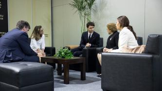 Photo number 5 from the photo gallery Prime Minister Justin Trudeau attends the APEC Leaders’ Meeting in Lima, Peru: Day 2