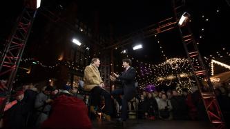 Photo number 3 from the photo gallery Prime Minister Justin Trudeau drops off gifts for Toy Mountain in Toronto