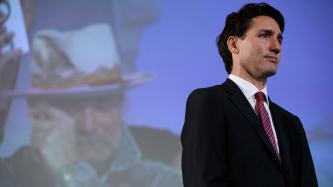 Photo number 1 from the photo gallery Prime Minister Justin Trudeau and Gord Downie attend the Special Chiefs Assembly of the Assembly of First Nations in Gatineau, Quebec