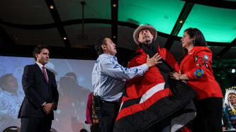 Photo number 7 from the photo gallery Prime Minister Justin Trudeau and Gord Downie attend the Special Chiefs Assembly of the Assembly of First Nations in Gatineau, Quebec