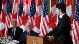 Photo number 3 from the photo gallery Prime Minister Justin Trudeau hosts an Official Dinner for the U.S. Vice President Joe Biden in Ottawa
