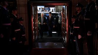 Photo numéro 7 de la galerie de photos Le premier ministre Justin Trudeau accueille le vice-président américain, Joe Biden, au Parlement du Canada