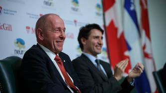 Photo number 2 from the photo gallery Prime Minister Justin Trudeau attends an announcement for the Montréal Neurological Institute and Hospital’s Open Science Institute