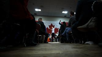 Photo number 11 from the photo gallery Prime Minister Justin Trudeau participates in a town hall Q&A in Peterborough, Ontario