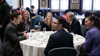 Photo number 2 from the photo gallery Prime Minister Justin Trudeau and cabinet ministers meet with members of the Prime Minister's Youth Council in Calgary, Alberta: Day 1
