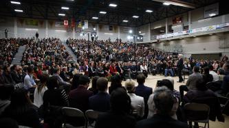 Photo number 8 from the photo gallery Prime Minister Justin Trudeau participates in a town hall Q&A in Winnipeg, Manitoba