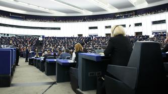 Photo numéro 5 de la galerie de photos Le premier ministre Trudeau s'adresse au Parlement européen, à Strasbourg, en France