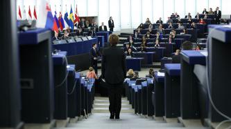 Photo numéro 3 de la galerie de photos Le premier ministre Trudeau s'adresse au Parlement européen, à Strasbourg, en France