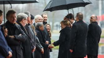 Photo number 4 from the photo gallery Chancellor Merkel welcomes Prime Minister Justin Trudeau to the Federal Chancellery in Berlin, Germany