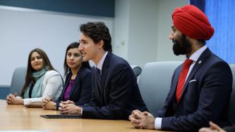Photo numéro 3 de la galerie de photos Le premier ministre Justin Trudeau rencontre la mairesse Linda Jeffrey, à Brampton